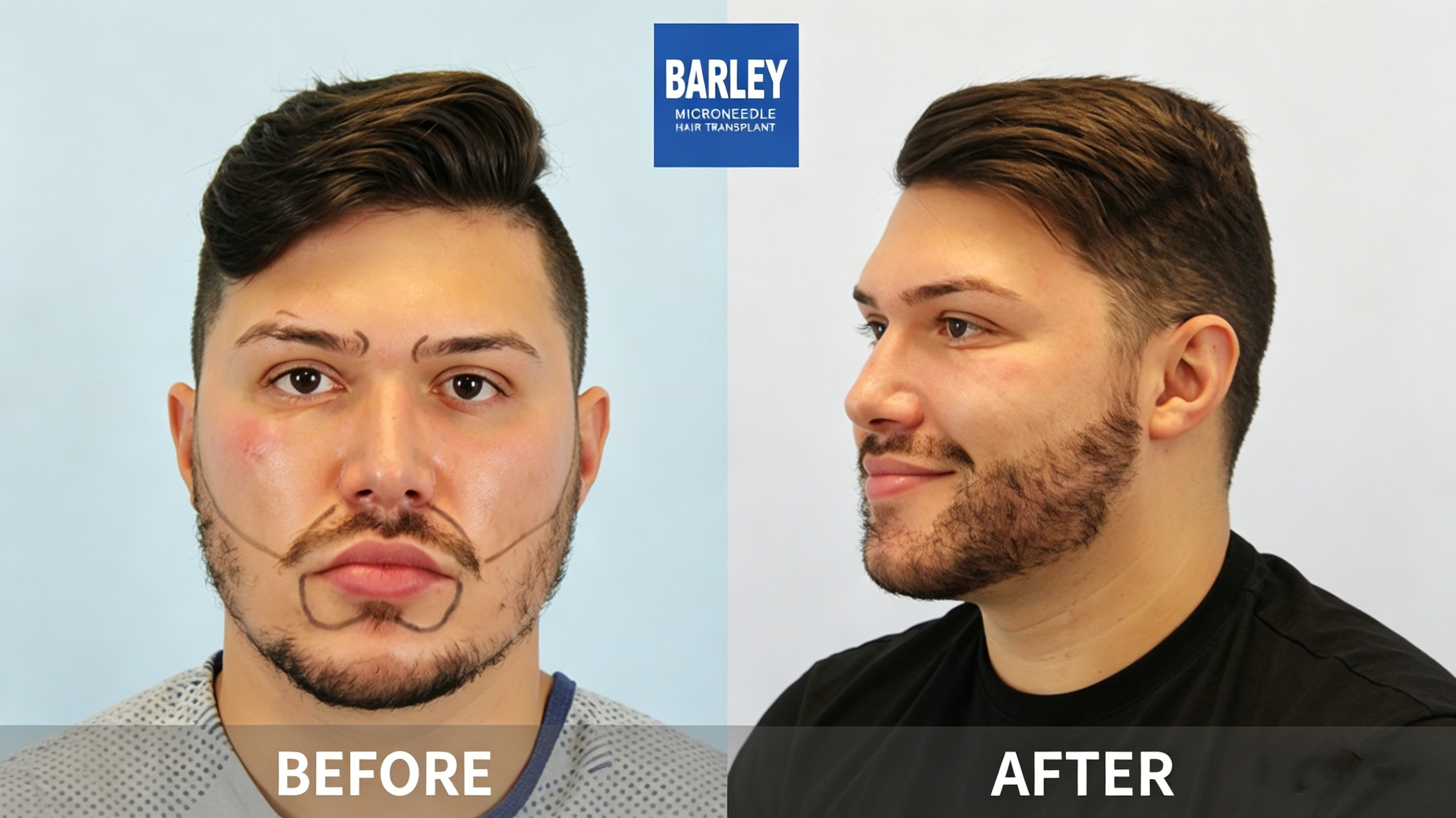Hair Transplant Result - Patient Transformation