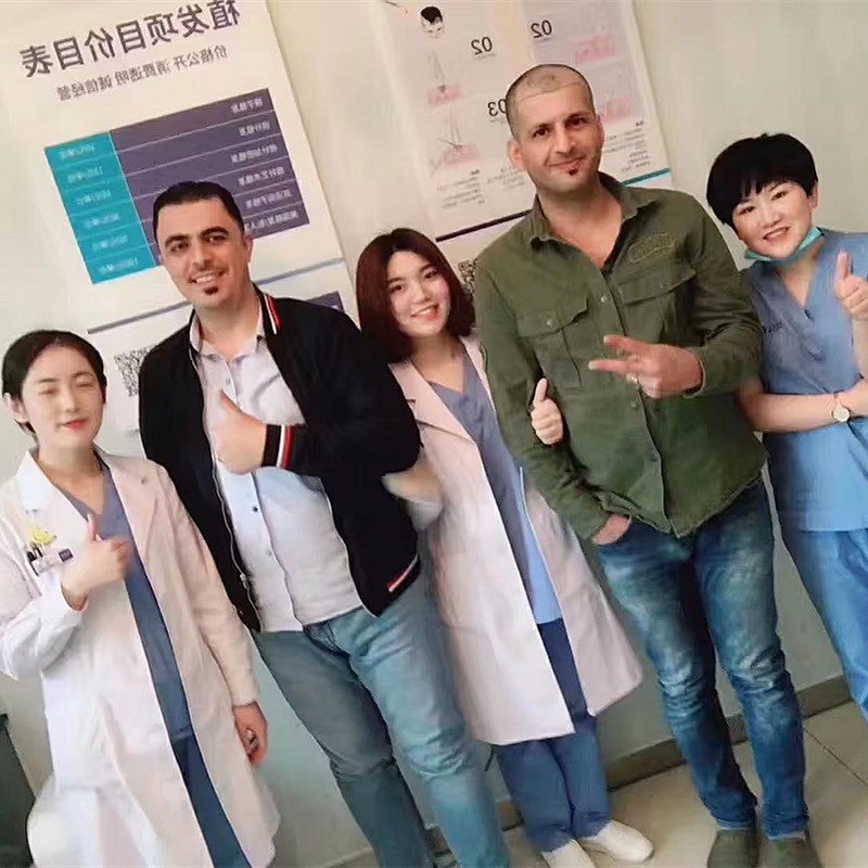 Doctor with patient