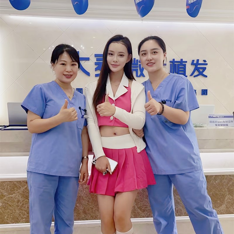 Doctor with patient