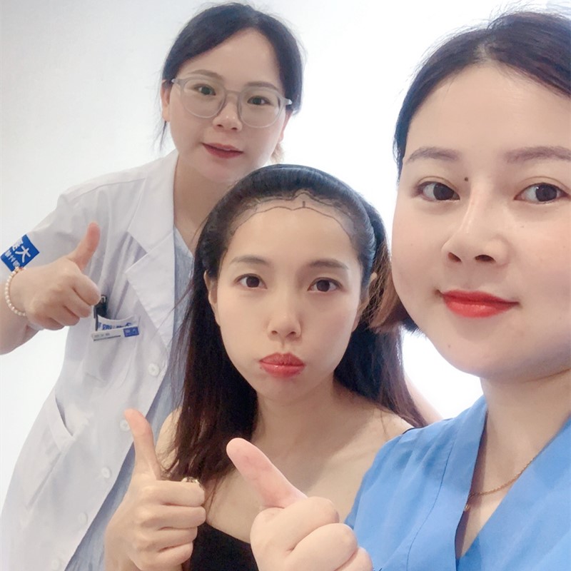 Doctor with patient